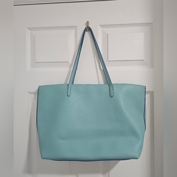 ✨ Kenneth Cole Reaction Perforated Tote Bag – Light Blue ✨ - Picture 7 of 11